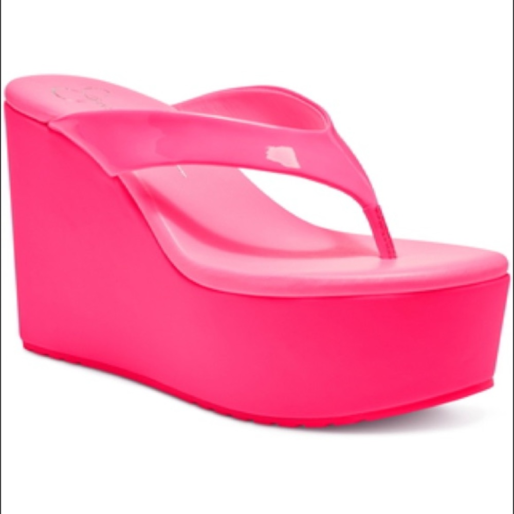 Jessica Simpson platform sandals pink size 8